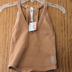 Free People Ribbed Crop Top